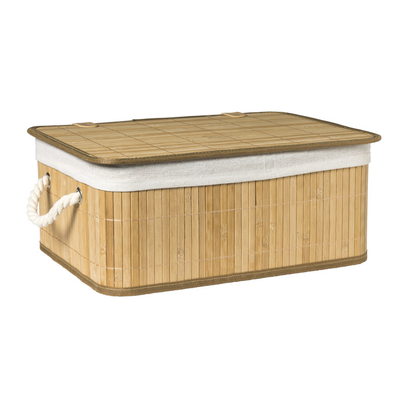 Mand levi met deksel- 40x29x16 cm
