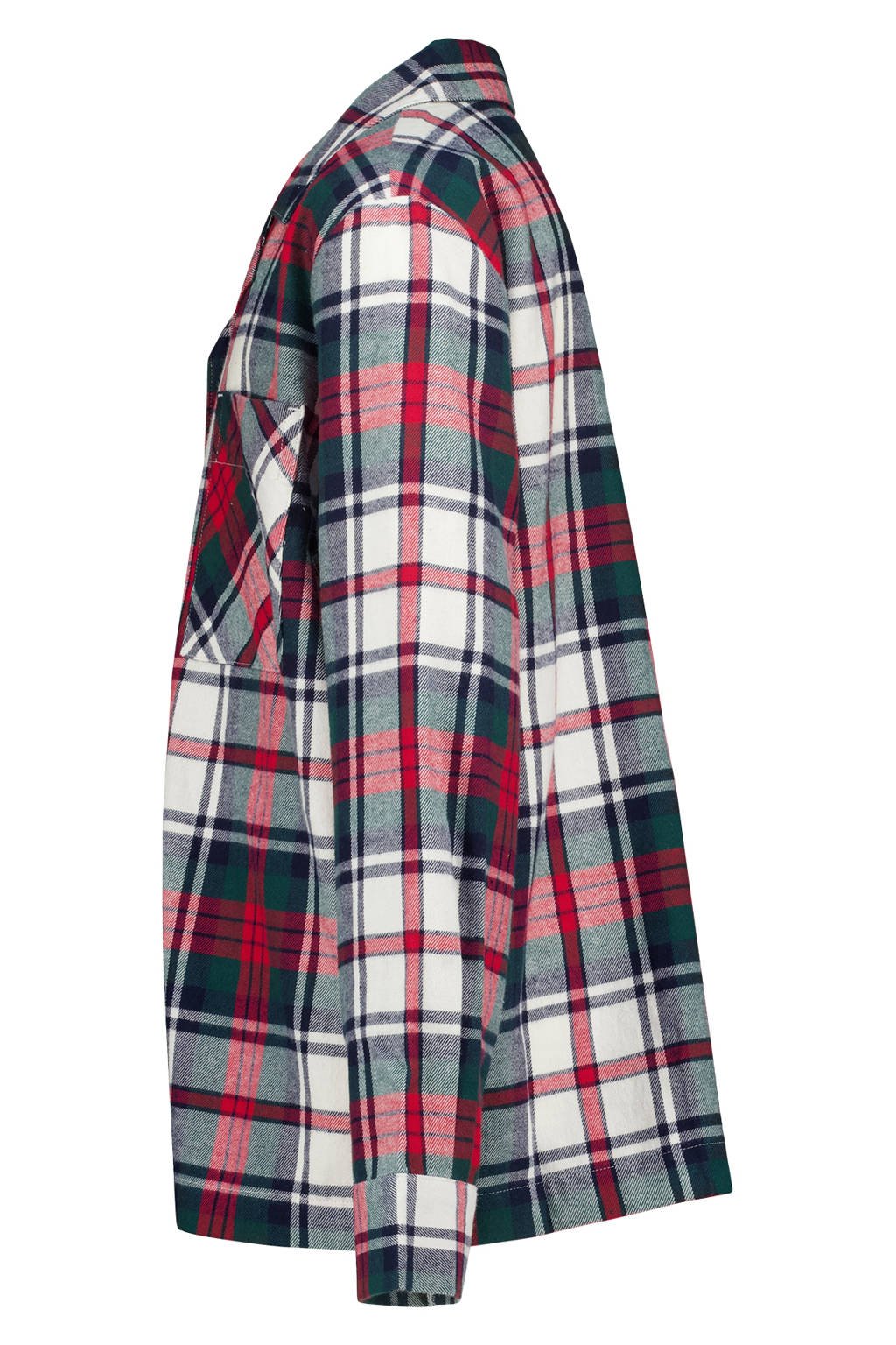 America Today geruite pyjamatop rood