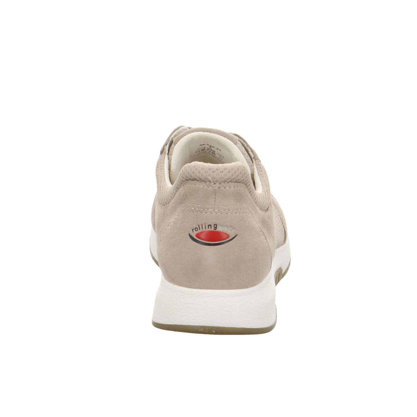 Schnürschuhe beige