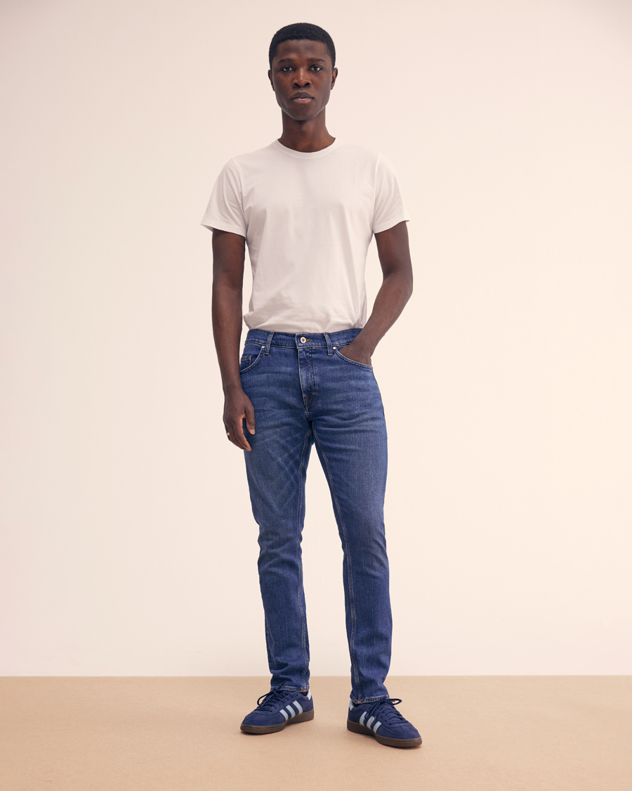 NN07 Pima Crew Neck Tee White