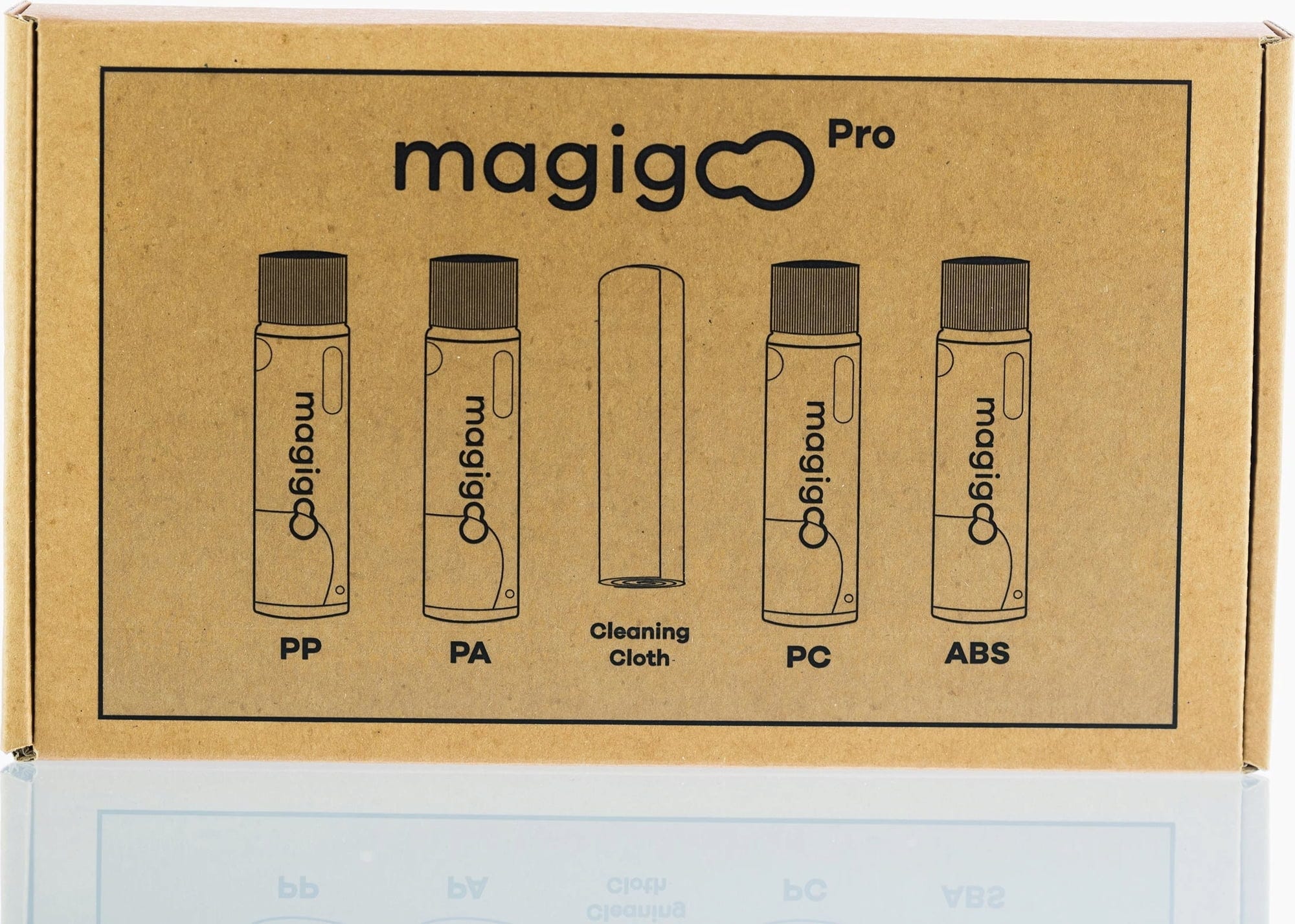 Magigoo  3D Klebestift PRO Kit    Das perfekte Set für die Verwendung von hochwertigen technischen Filamenten