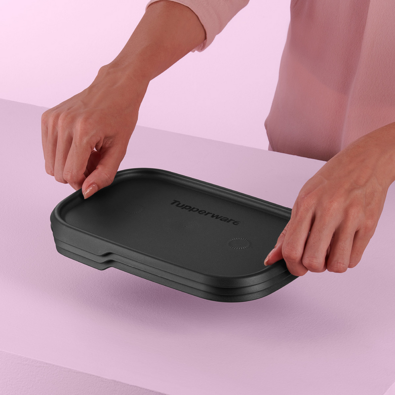 One Touch Fresh® 2,8 l Stapelbarer Vorratsbehälter für kurze Nudeln, Frühstückflocken, Kekse und vieles mehr