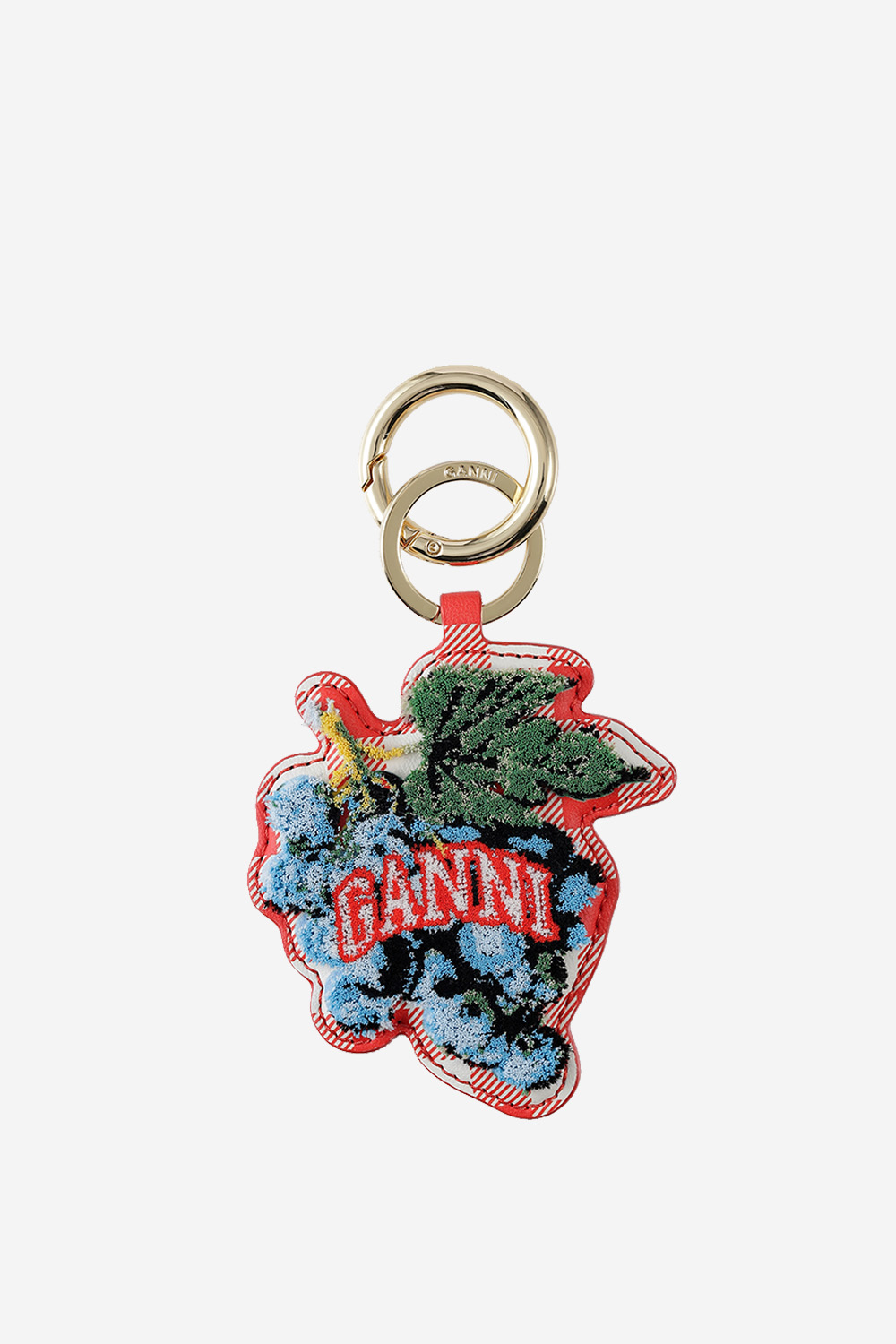 Grape velvet keyring