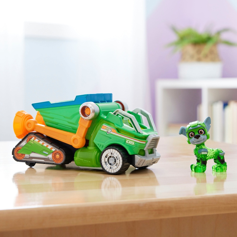 PAW Patrol: Der mächtige Film Rockys mächtiger Film Recycling-LKW Spielzeug