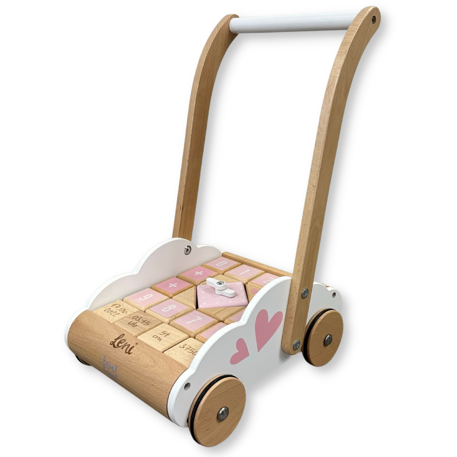 Beyounic Lauflernwagen rosa