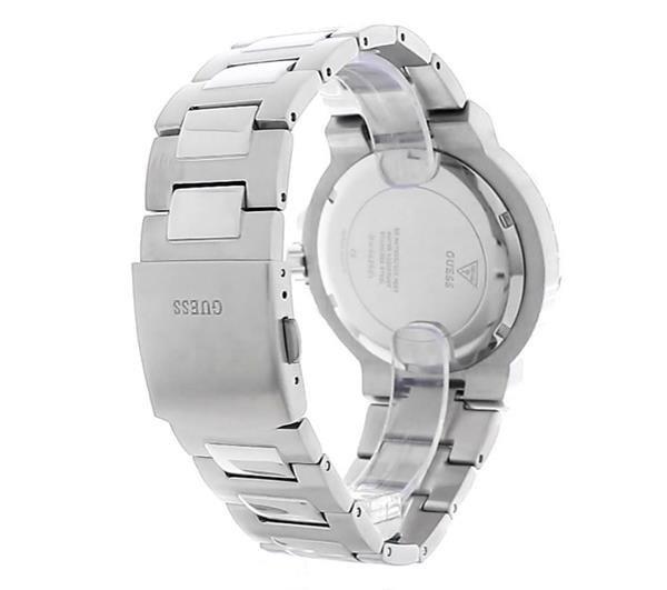 Guess Track Stainless Steel Fashion Analogue Quartz Watch