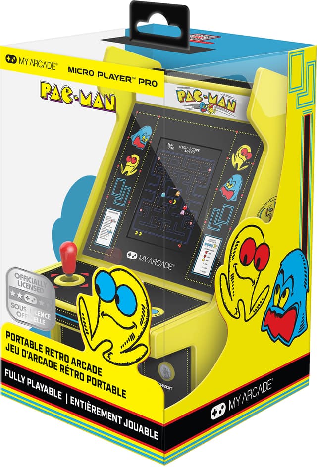 My Arcade Micro Player Pro 6,7” Pac-Man retro spillekonsol