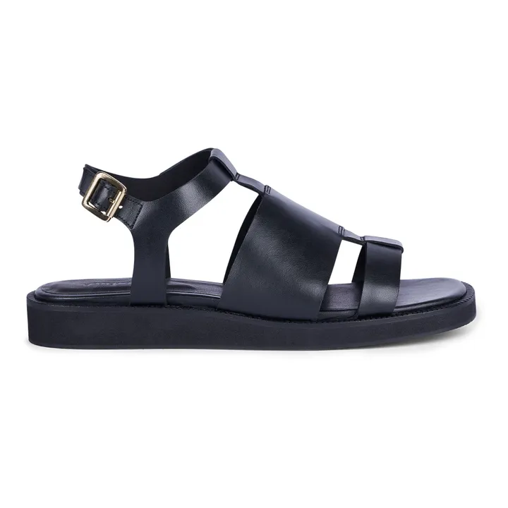 Anthology Paris Sandales Reana-Mic Cuir | Noir