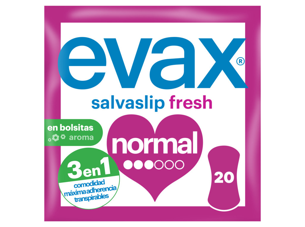 PENSOS EVAX SALVASLIP NORMAL BOLSAS 20 UN