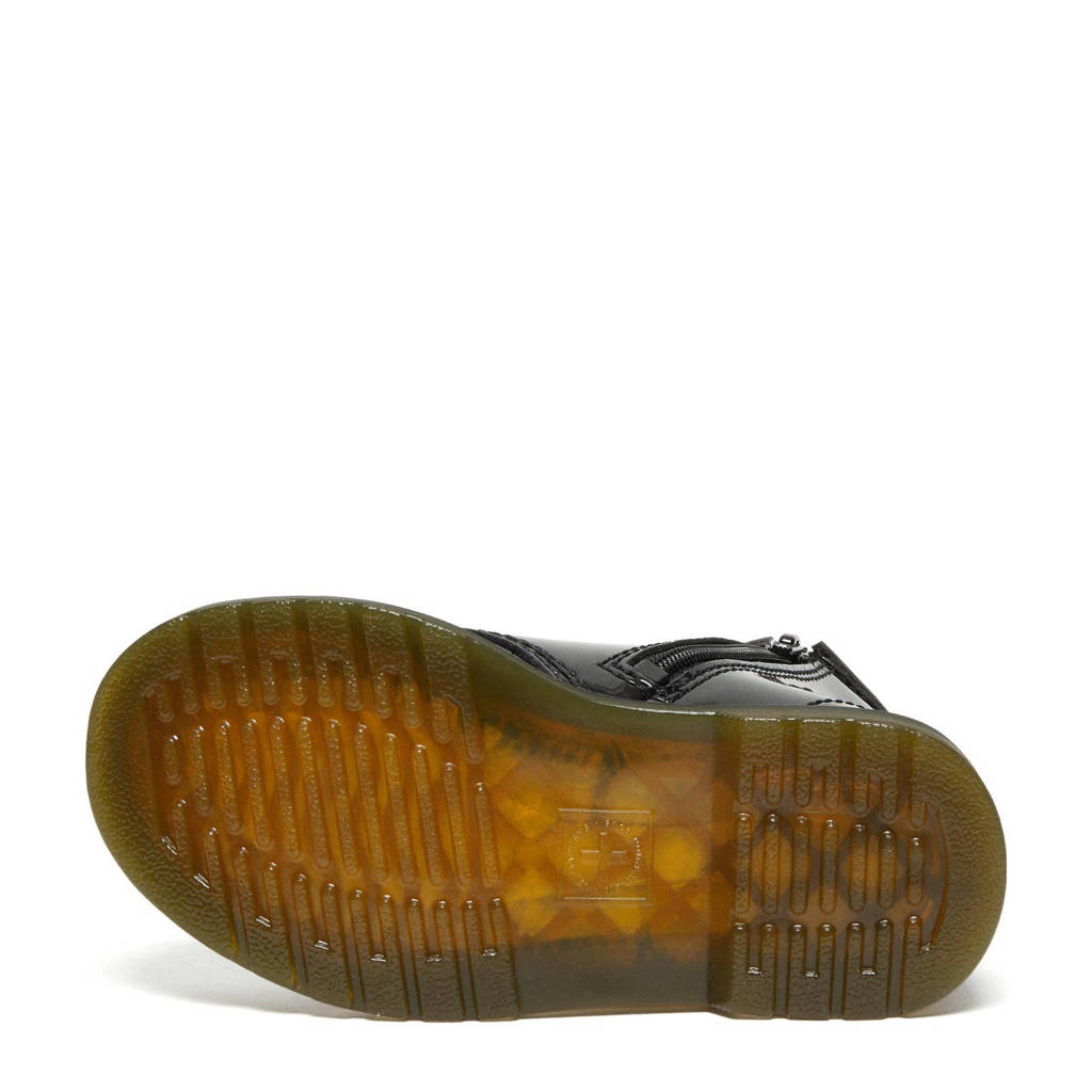 Dr. Martens 1460 Patent Peuter leren veterboots zwart