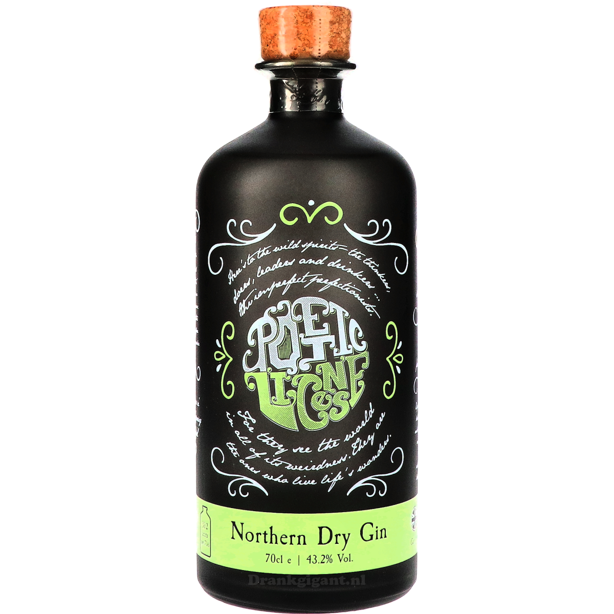 Poetic License Northern Dry Gin 70 cl
