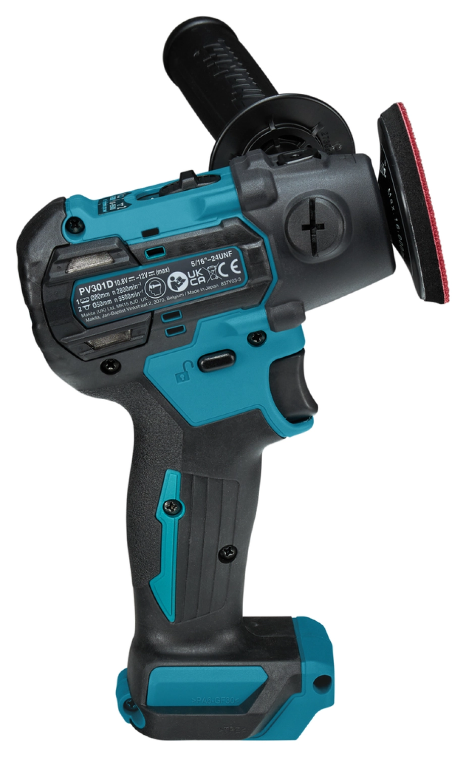 Makita PV301DZ CXT 12V Max Li-Ion accu schuur-/poetsmachine body - 46 mm