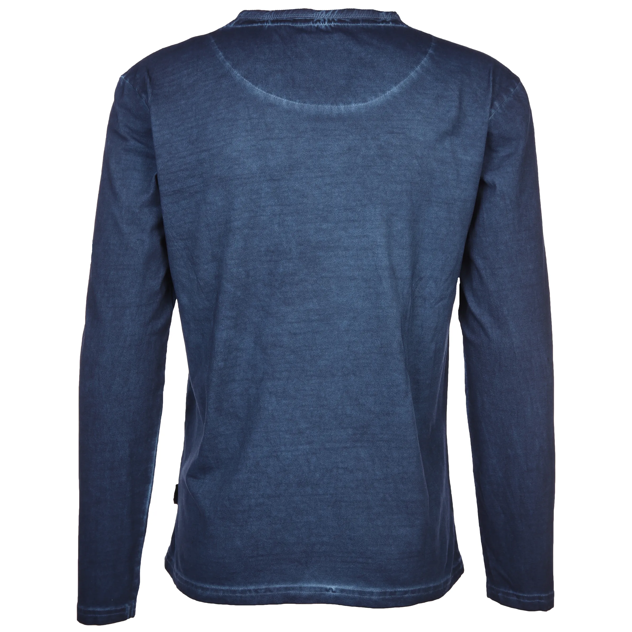 Herren Henleyshirt mit Stickerei