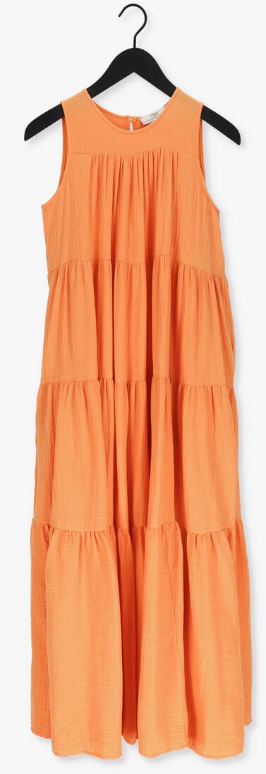 DEVOTION oranje devotion maxi jurk gioura
