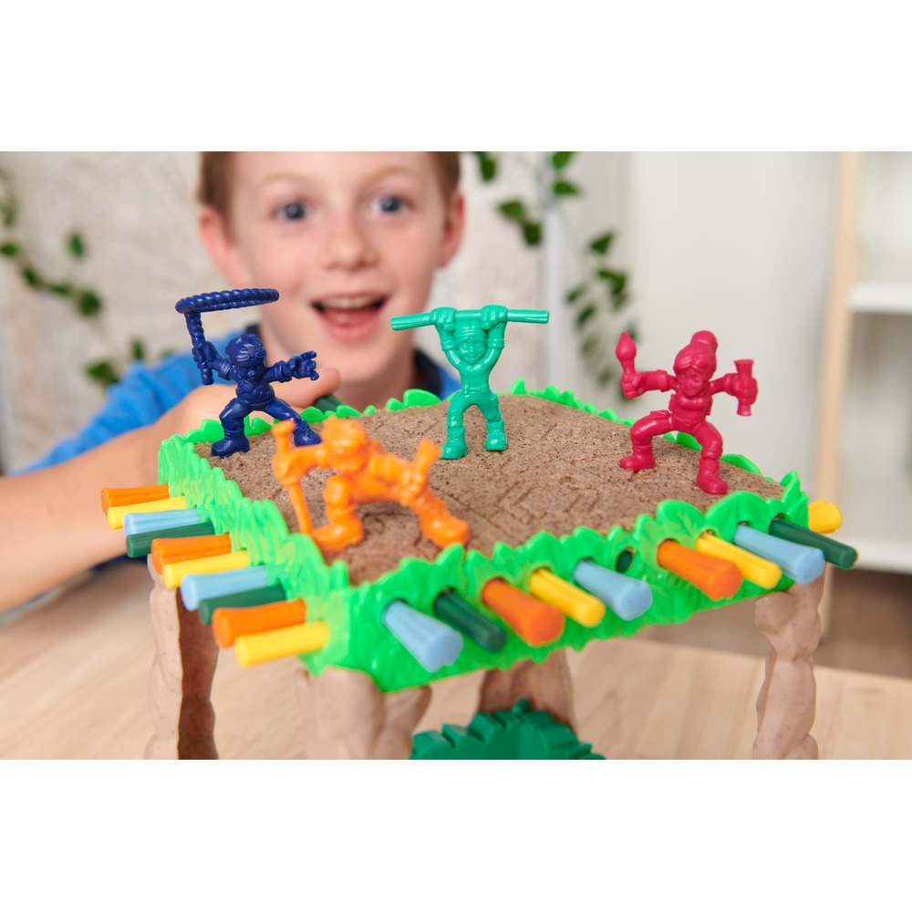 Sink N' Sand, Treibsand-Brettspiel für Kinder mit kinetischem Sand