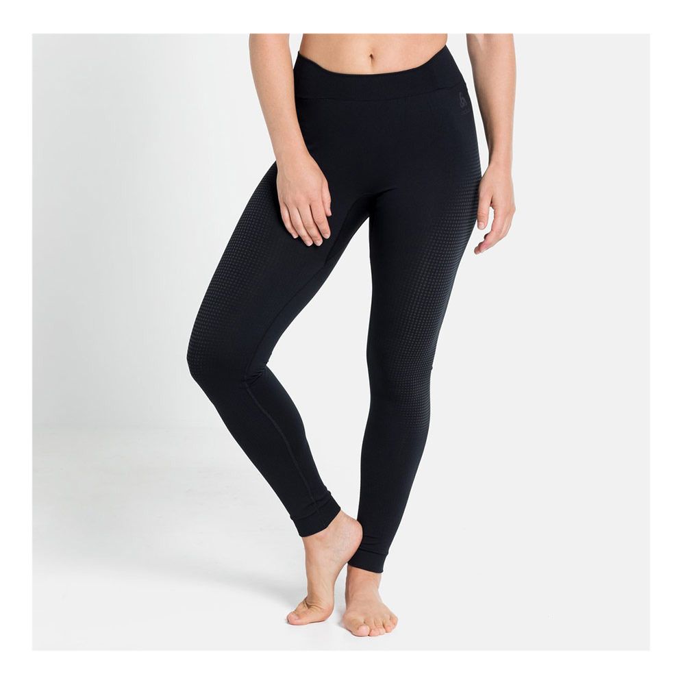 Odlo PERFORMANCE WARM ECO - Collant Femme black/new odlo graphite grey