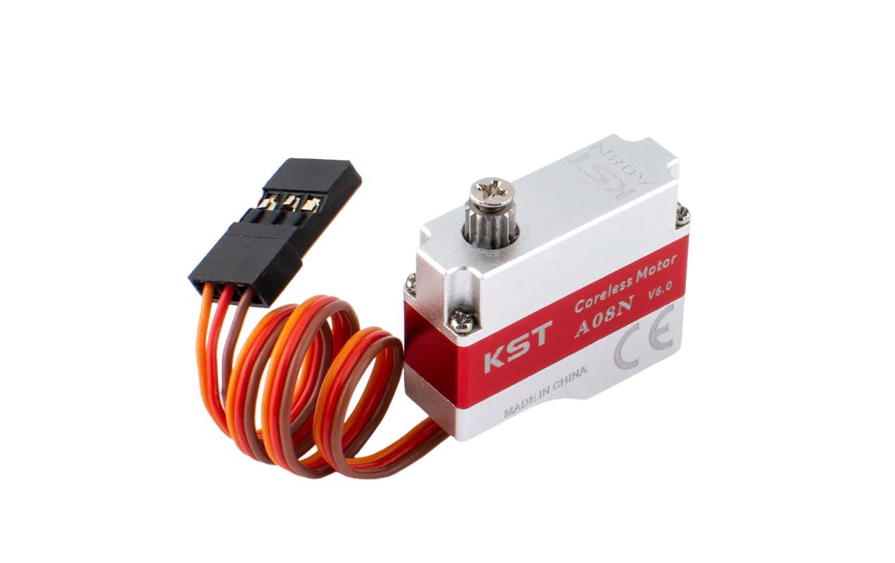 Micro Servo A08N V6.0 3.2 kg, 0.09 s, Digital HVIdeales 8 mm Servo für alle F3K, F5K, F5J und Indoor Flugmodelle