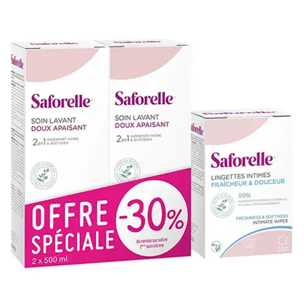 Saforelle Care & Hygiene: Uma dupla para uma higiene íntima perfeita.