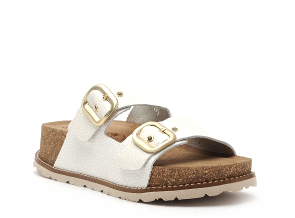 Yokono mules et sabots plats femme oca 013 blanc