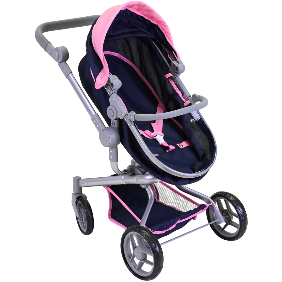 knorr toys® Puppenwagen Boonk - Magic Unicorn blau