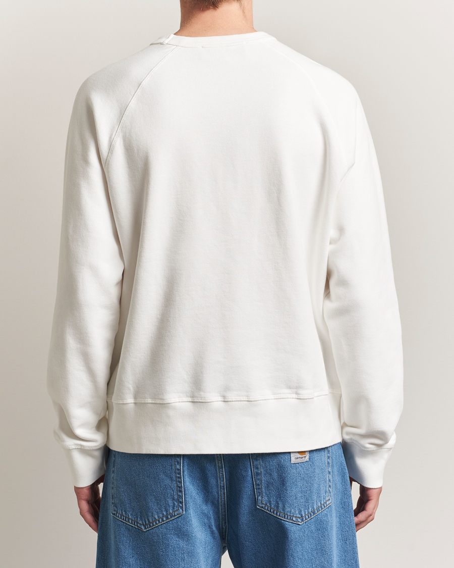 Palmes Raglan Sweatshirt White