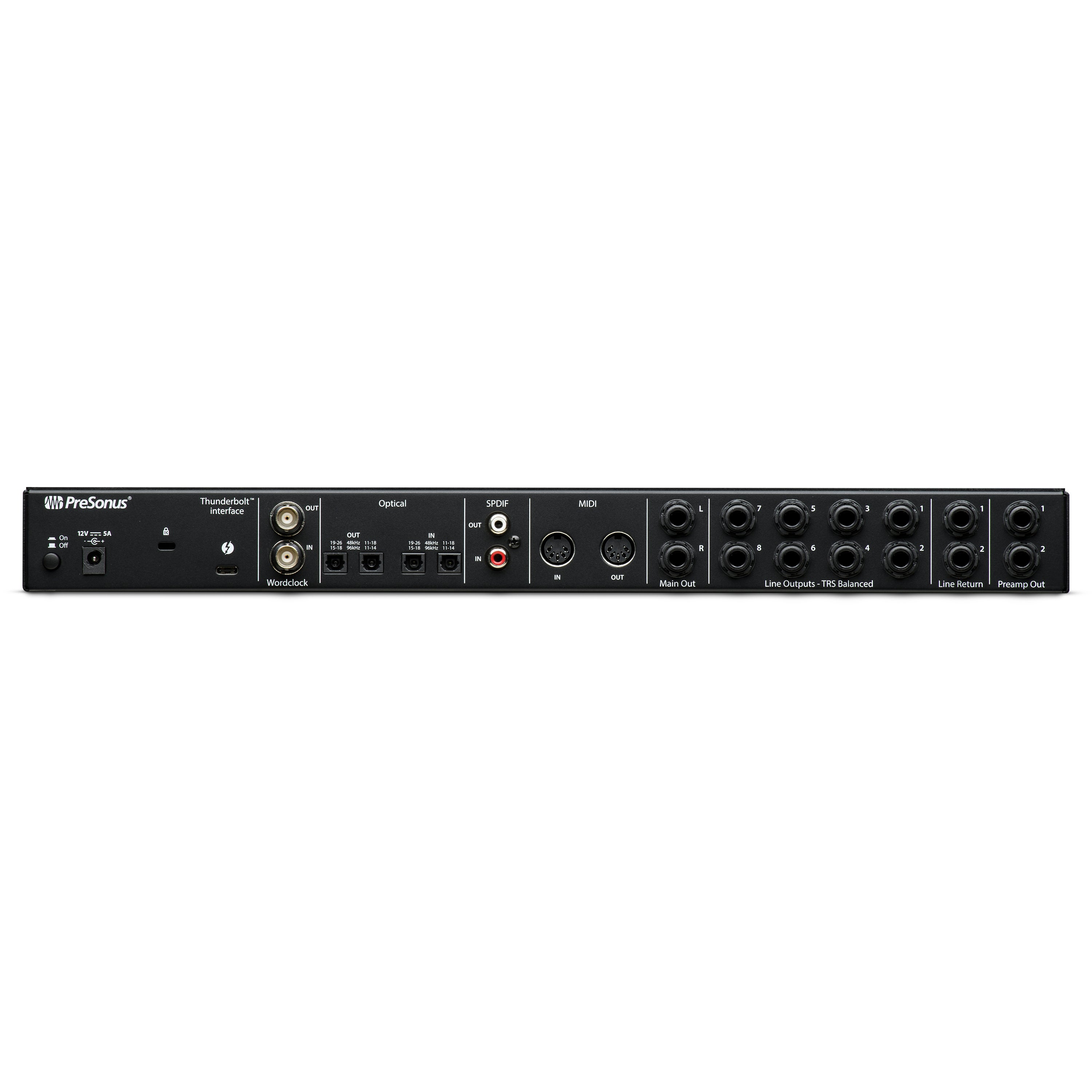 Presonus Quantum 2626 Thunderbolt 3 audio interface