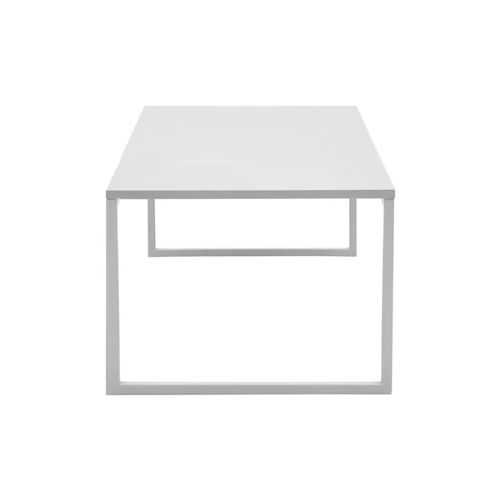 Softline - Mirror Couchtisch, large, weiss lackiert