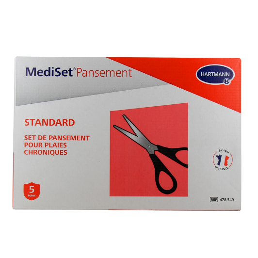 Mediset pansement plaie chronique - Ulcère, escarre - Soin à domicile