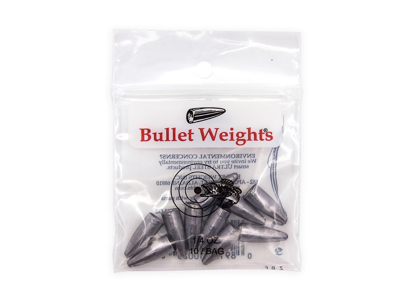 Bullet Weights - 17.5g (5/8 oz.)