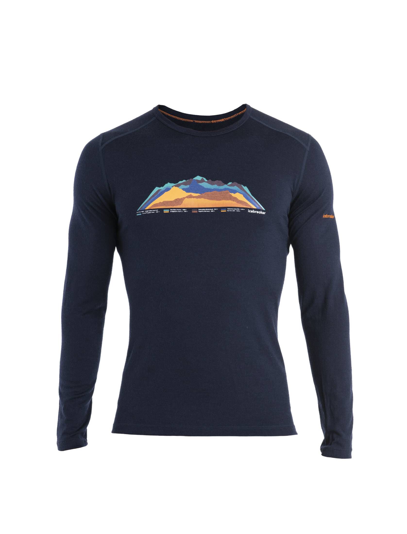 Icebreaker| Herren Funktionsshirt 200 OASIS LS aus Wolle