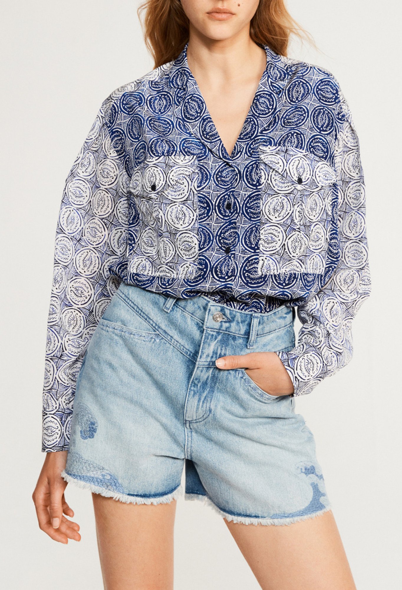 Chemise imprimee