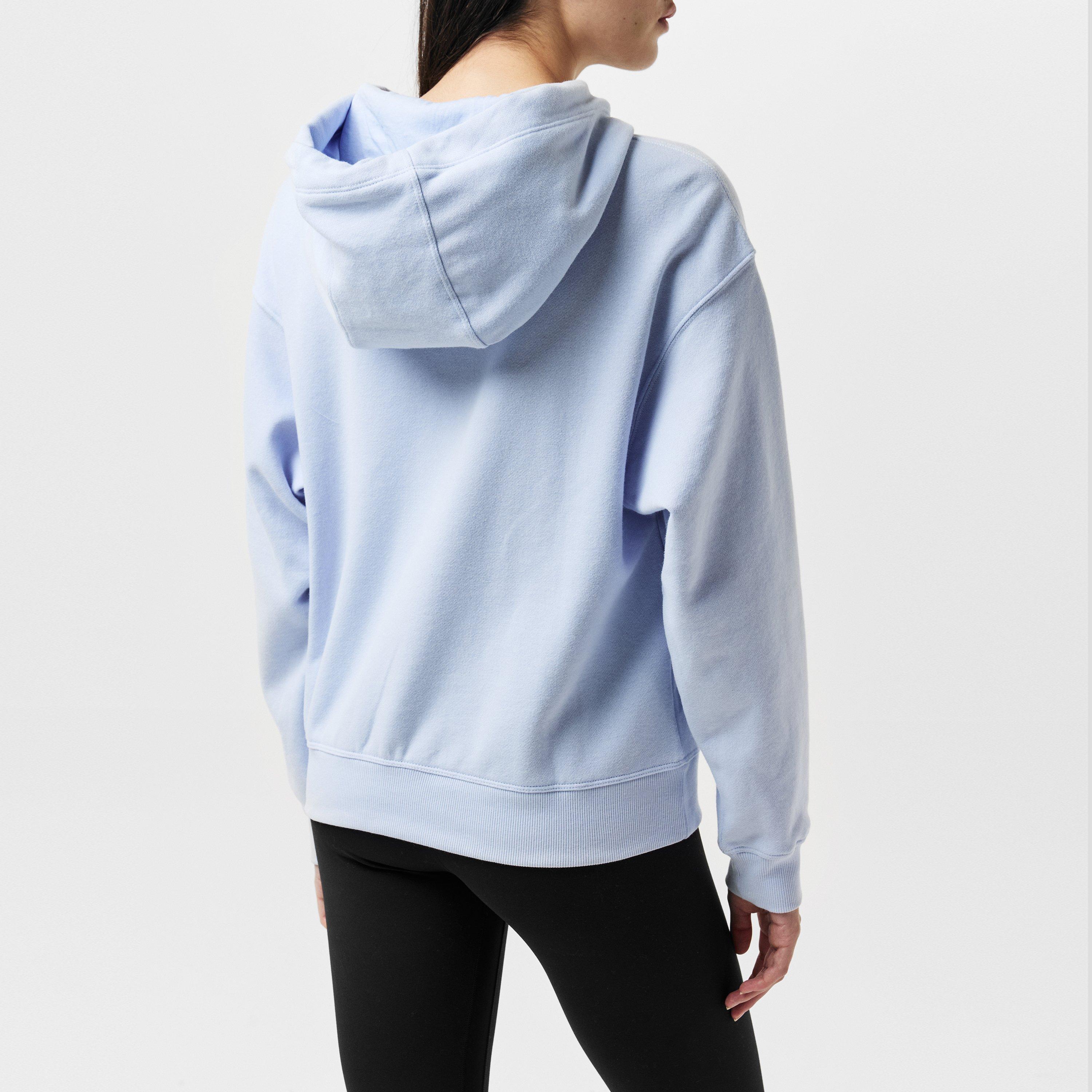 DKNY Embroidered Varsity Hoodie Womens