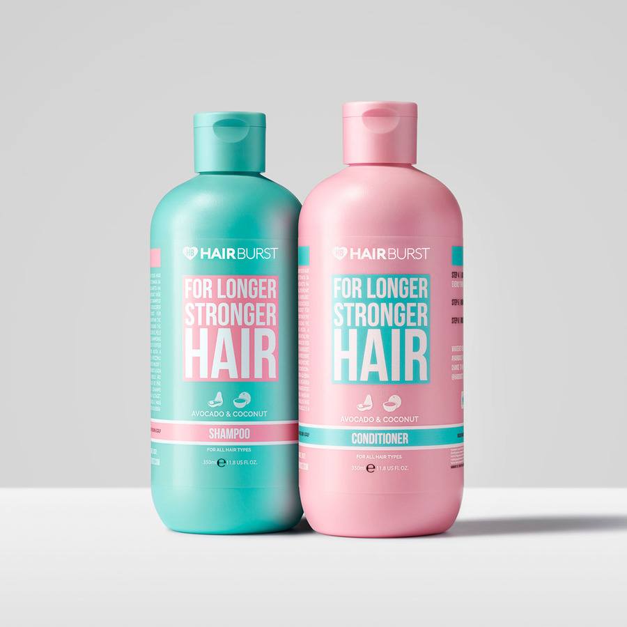 Hairburst Longer Stronger Hair Shampoo & Conditoner 2x350ml