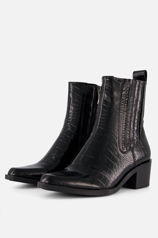 Tamaris Cowboylaarzen zwart Synthetisch