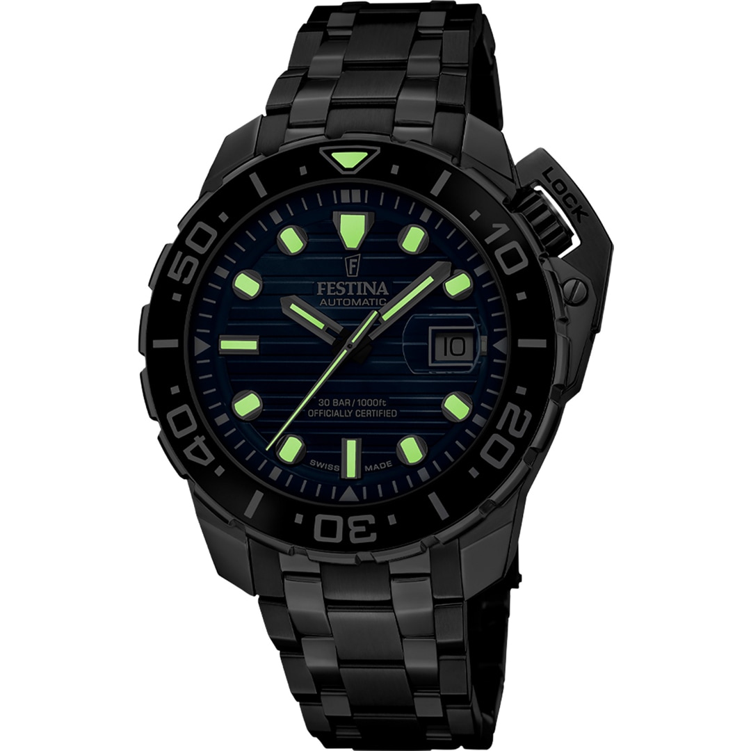 Festina Swiss Diver COSC Blau