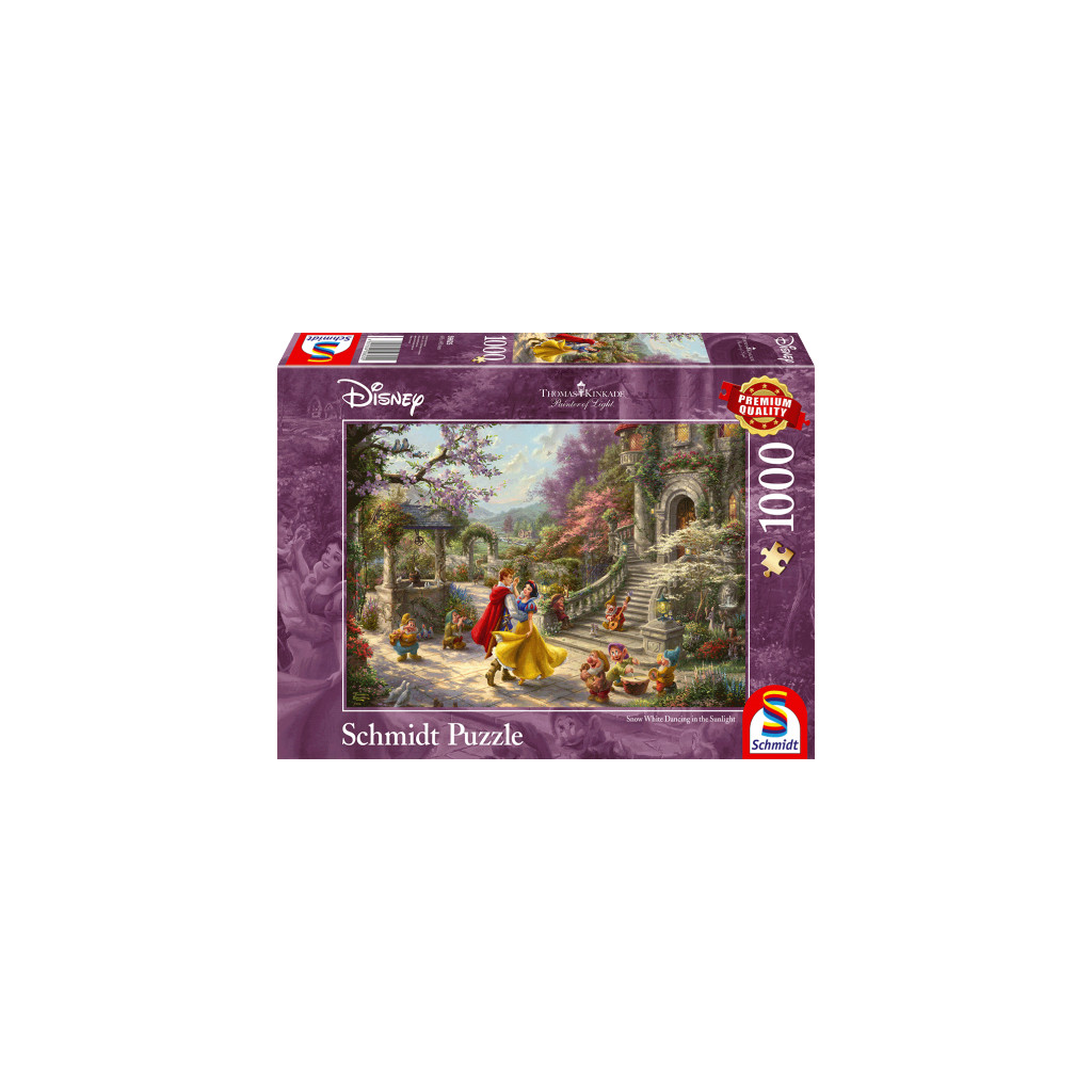 Puzzle -   Blanche-Neige Danse avec Le Prince- 1000 Pièces