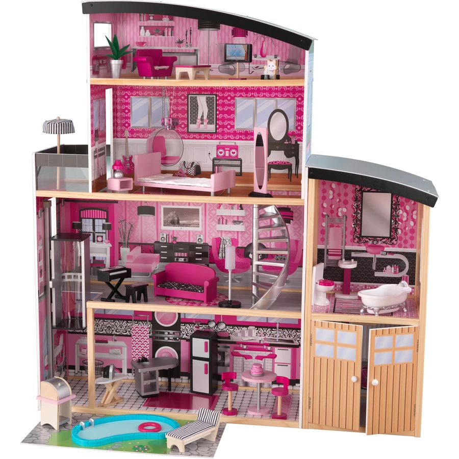 KidKraft® Puppenhaus Glitzer Puppenvilla
