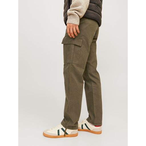 Jack&Jones Barkly Cargobukser, Olive Night, W38/L32