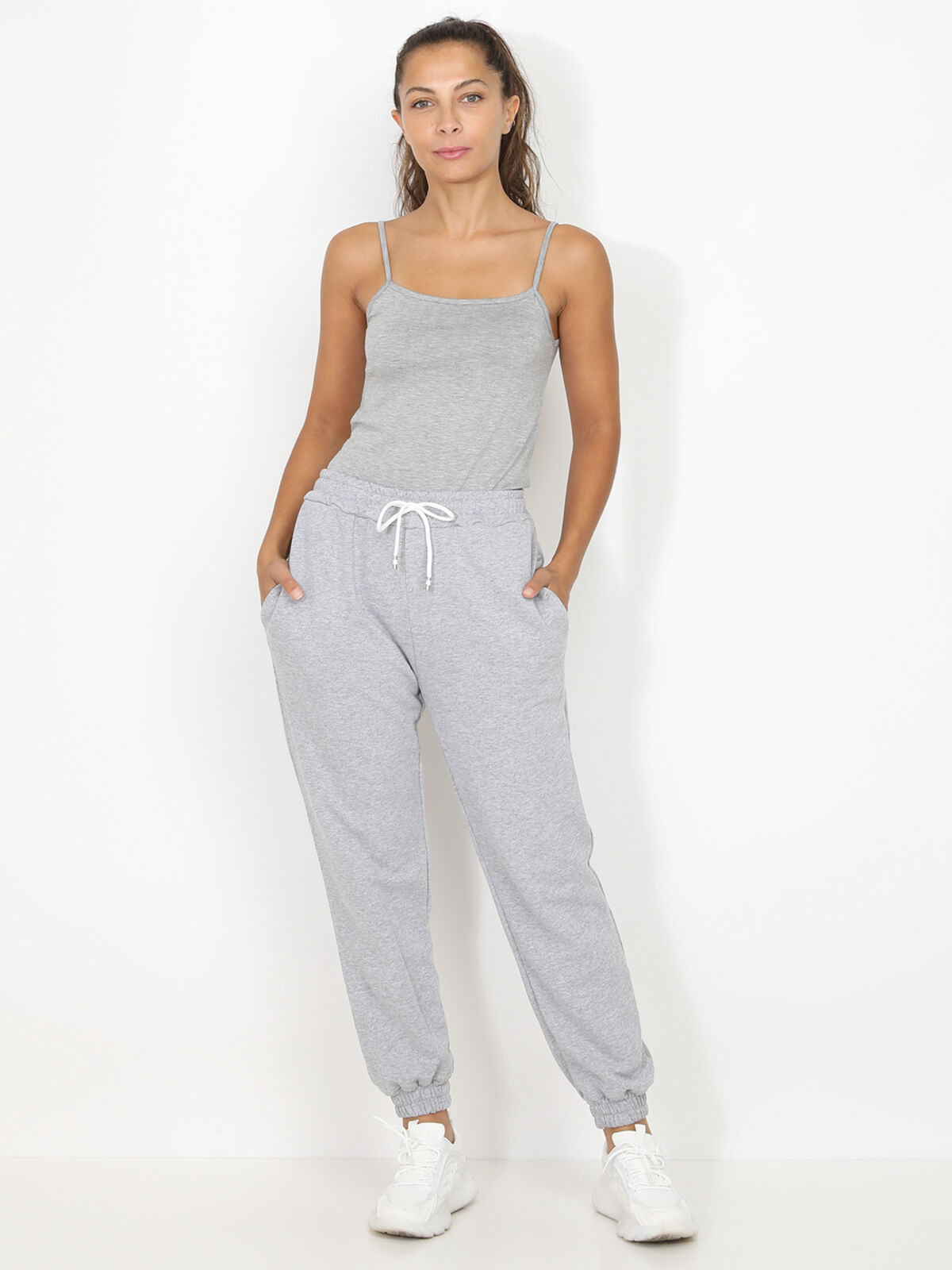 Jogging basique- Gris