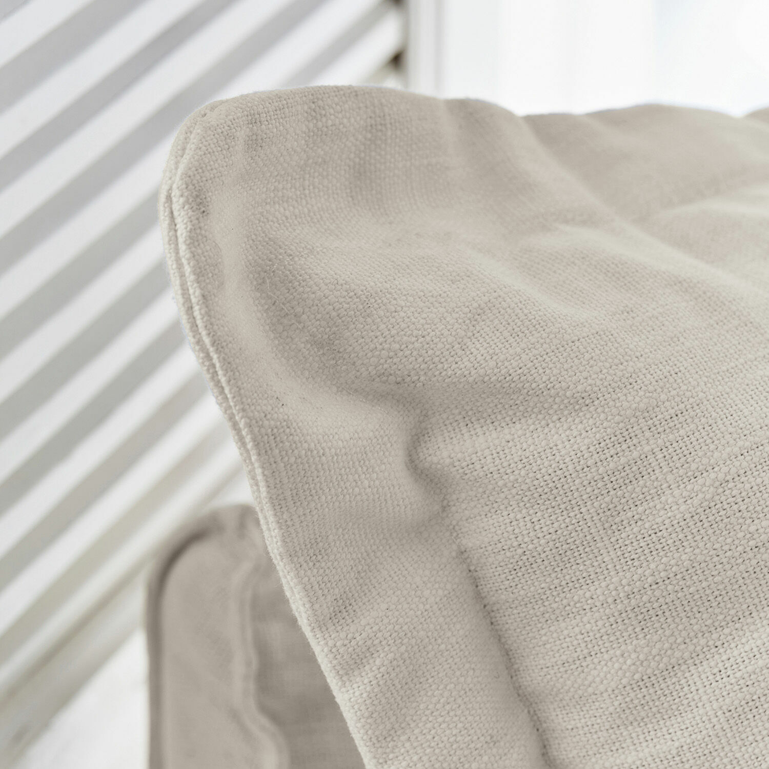 Sessel mit Hocker Avignon creme