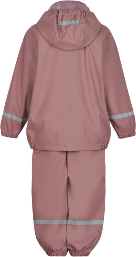 Color Kids Rain Set - Solid PU Ash rose