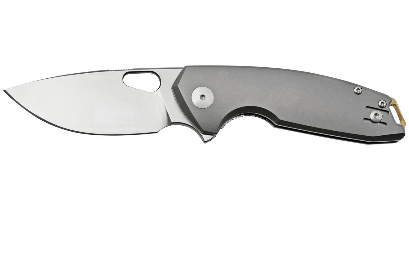GiantMouse ACE Tribeca TRI-TI Satin Magnacut, Titanium, zakmes