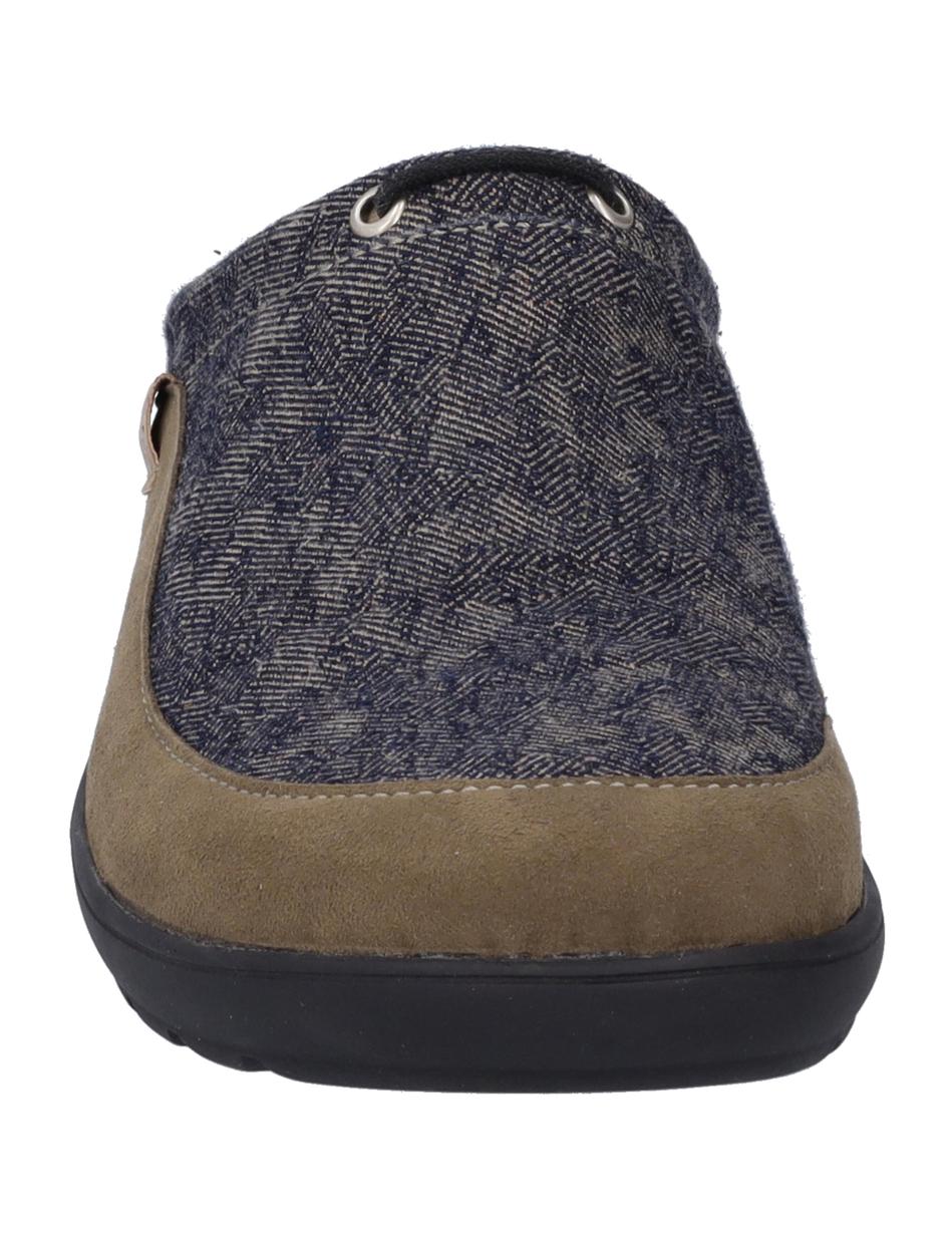 Hausschuh Clermont 02, taupe-kombi
