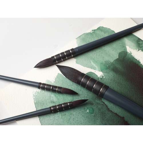 WINSOR & NEWTON™ Professional Französischer Aquarellpinsel, Synthetik-Fehhaar