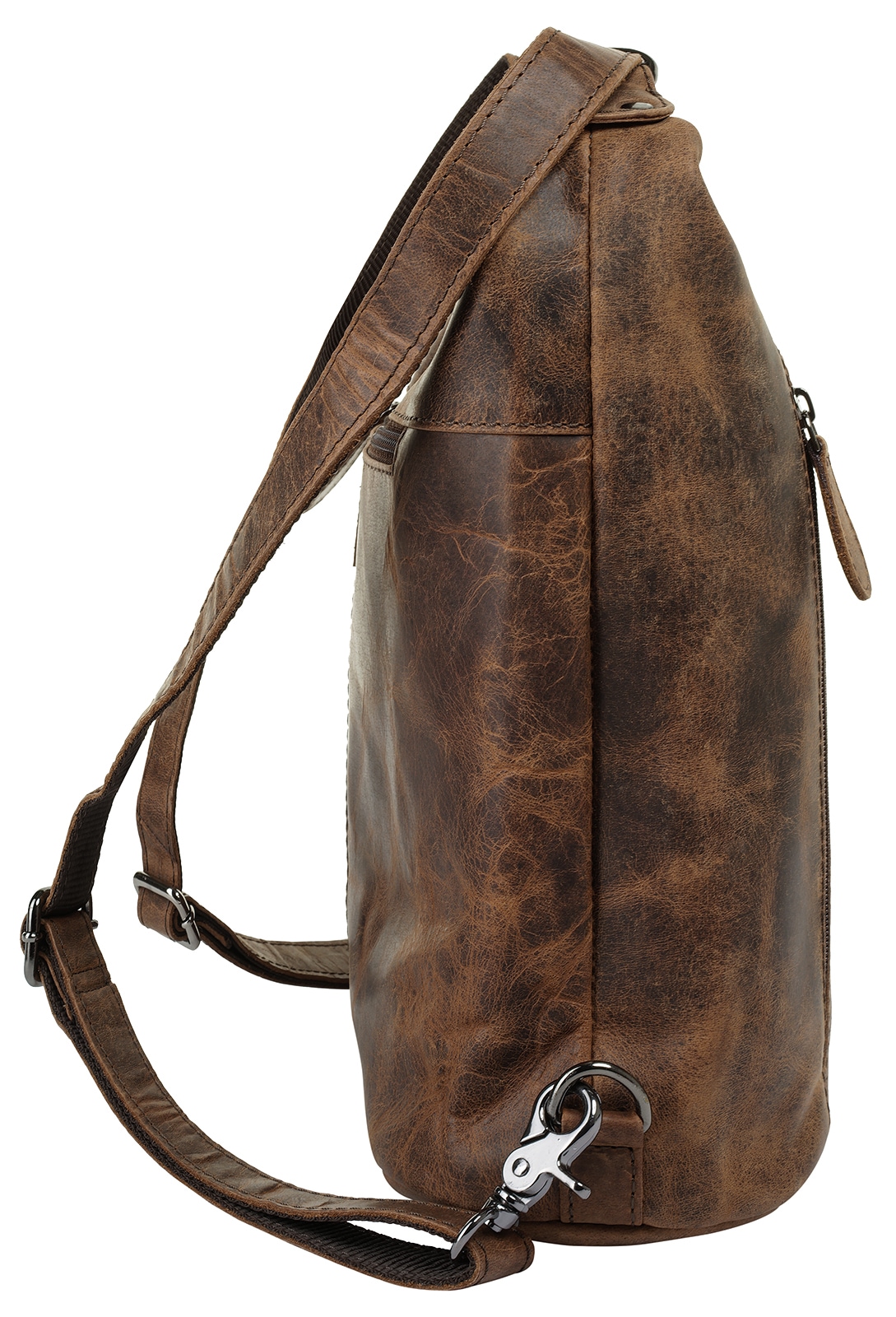 Bagan Cityrucksack echt Leder