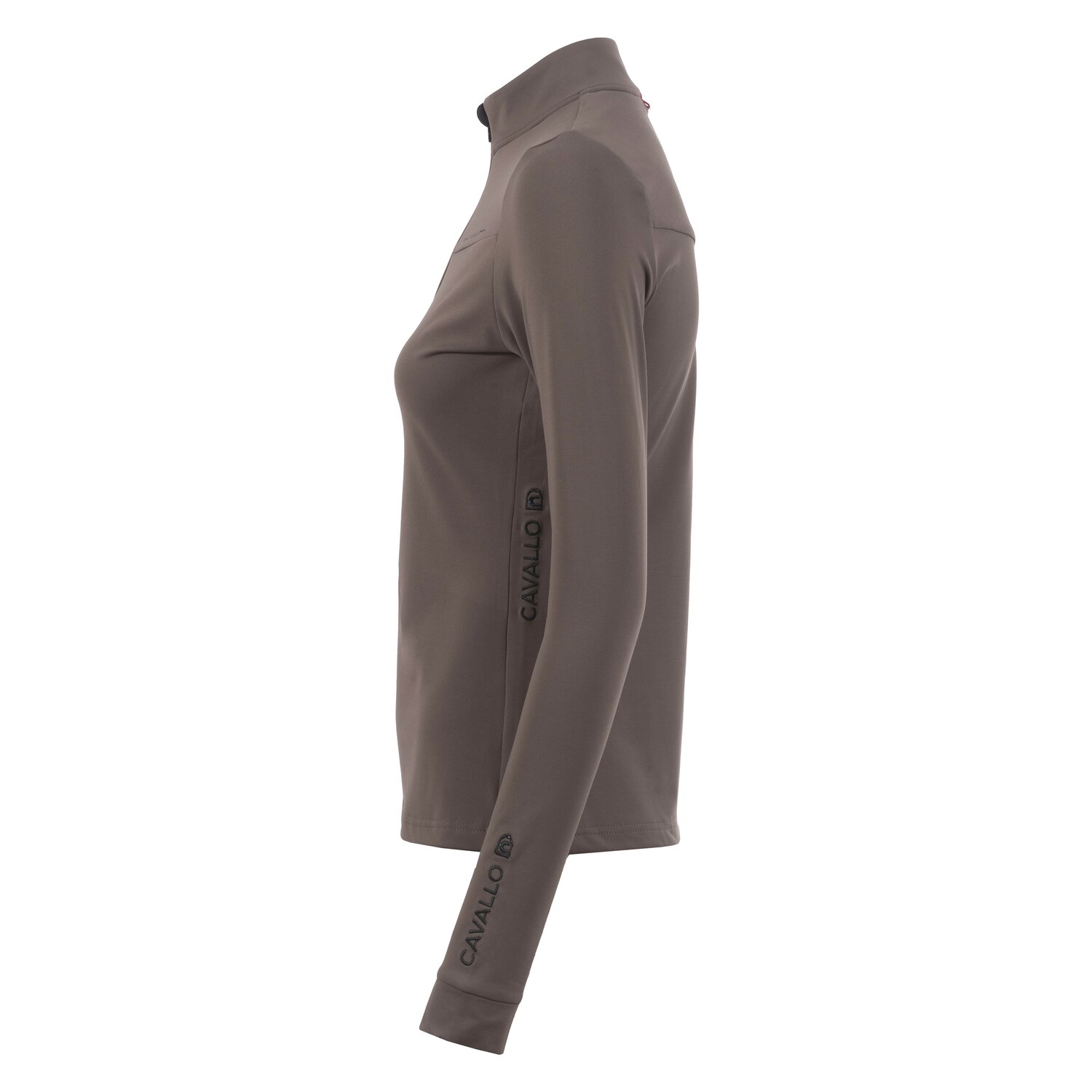 Cavallo Sweatshirt CAVAL ALL YEAR HALFZIP - sepia olive