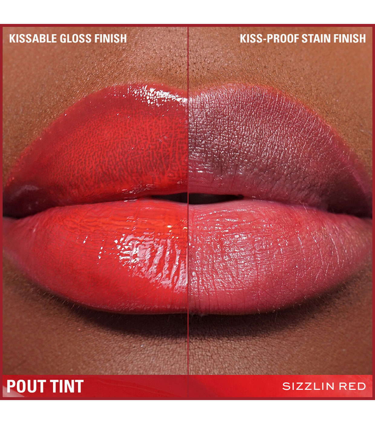 Revolution - Batom Líquido Pout Tint - Sizzlin Red