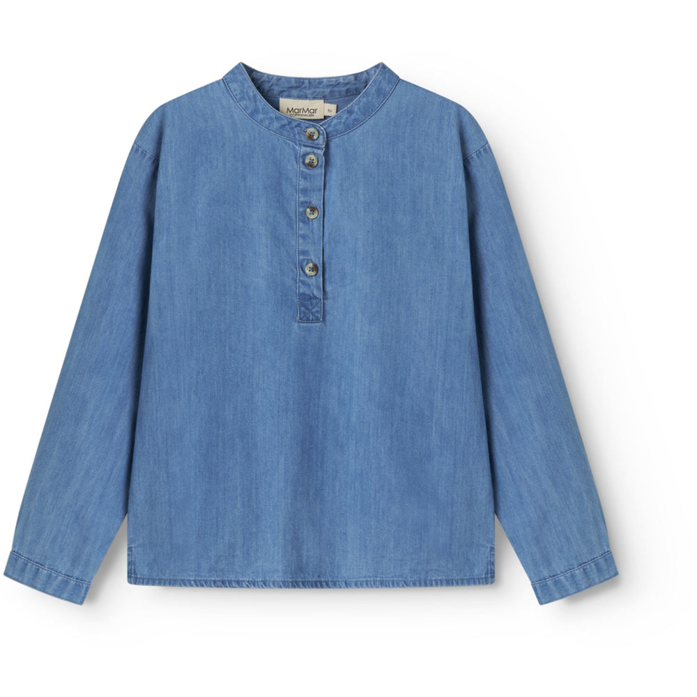 Køb MarMar Light Denim Blue Denim Tokyo Skjorte