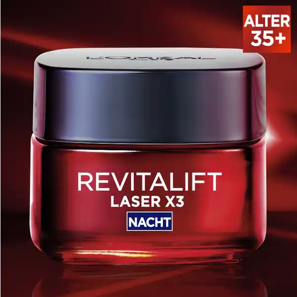Anti-Age Nachtcreme Laser X3 Dreifach-Power