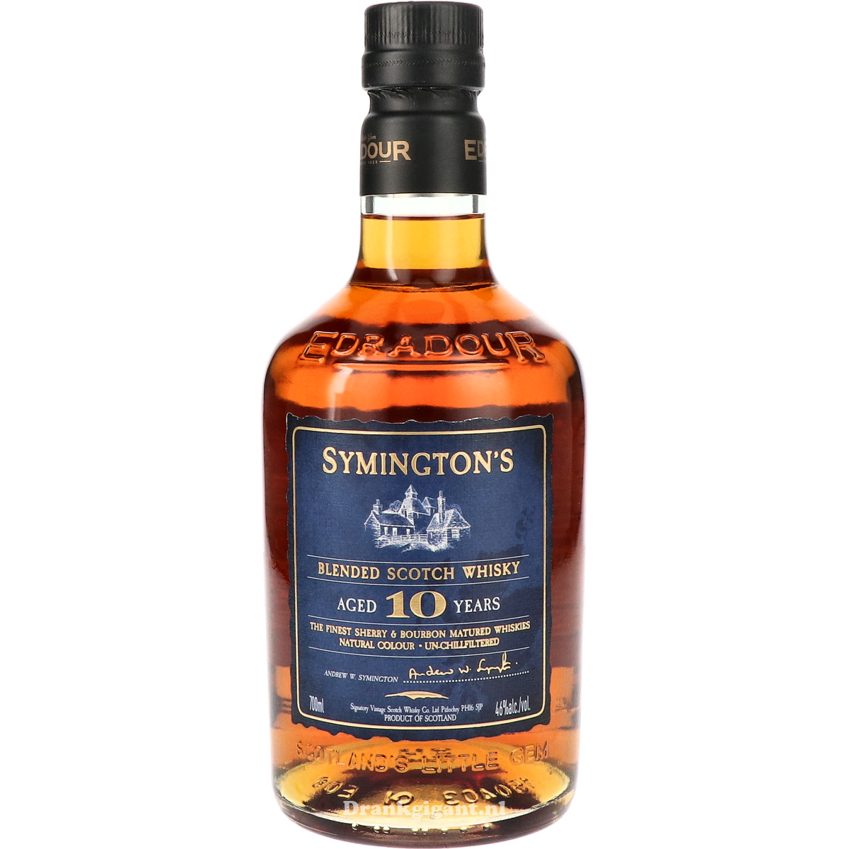 Edradour 10 Years Symington's 70 cl